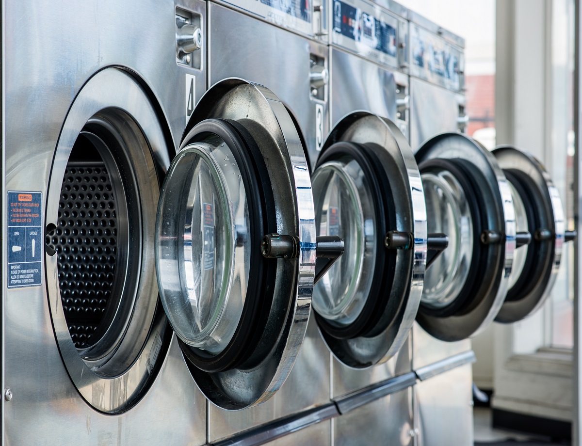 Laundromat washing machines