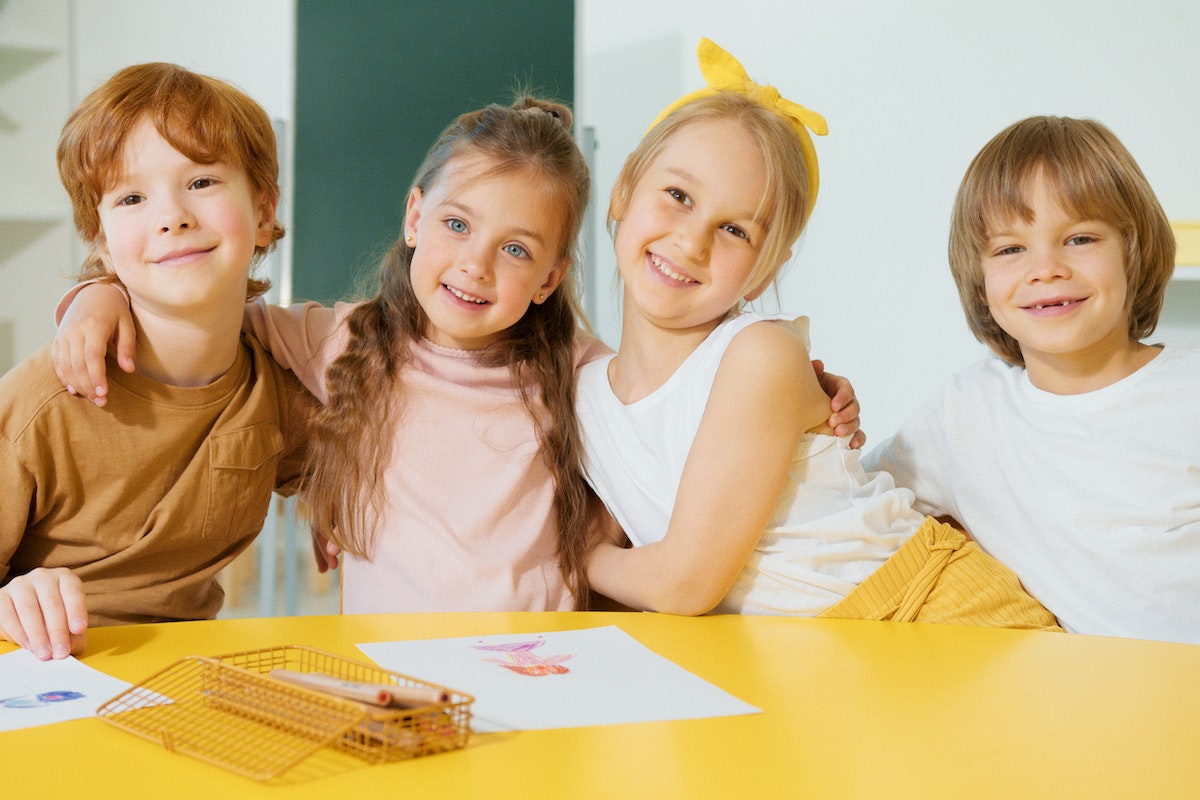 smiling children