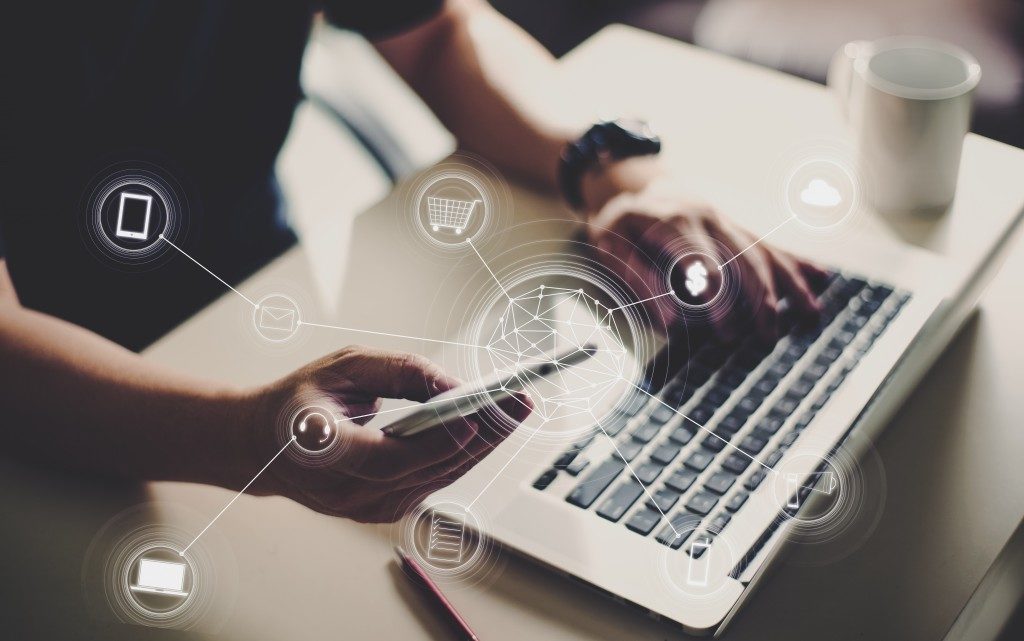 customer care page on a laptop screen