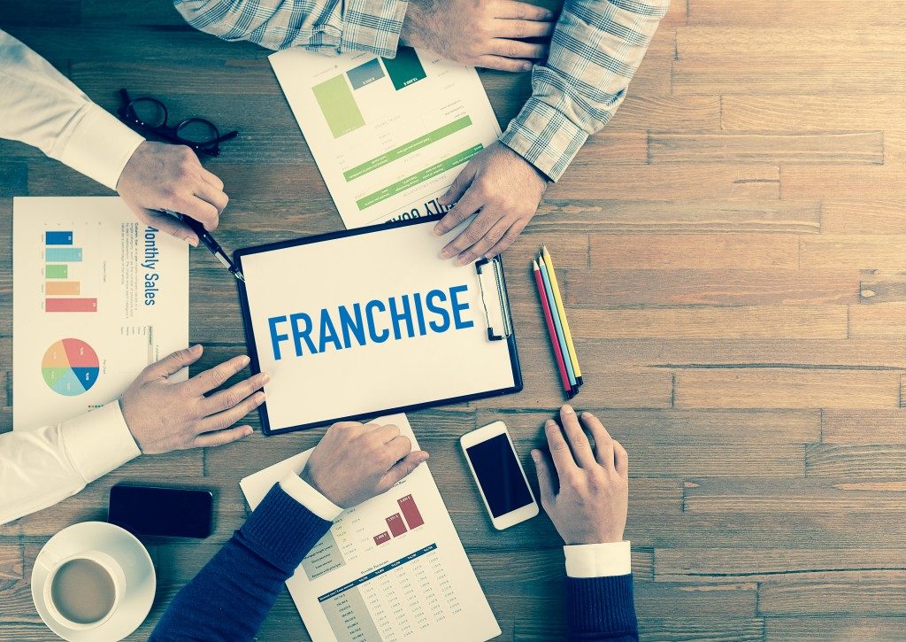 Business franchise concept