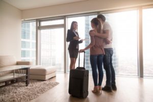 couple getting a new place