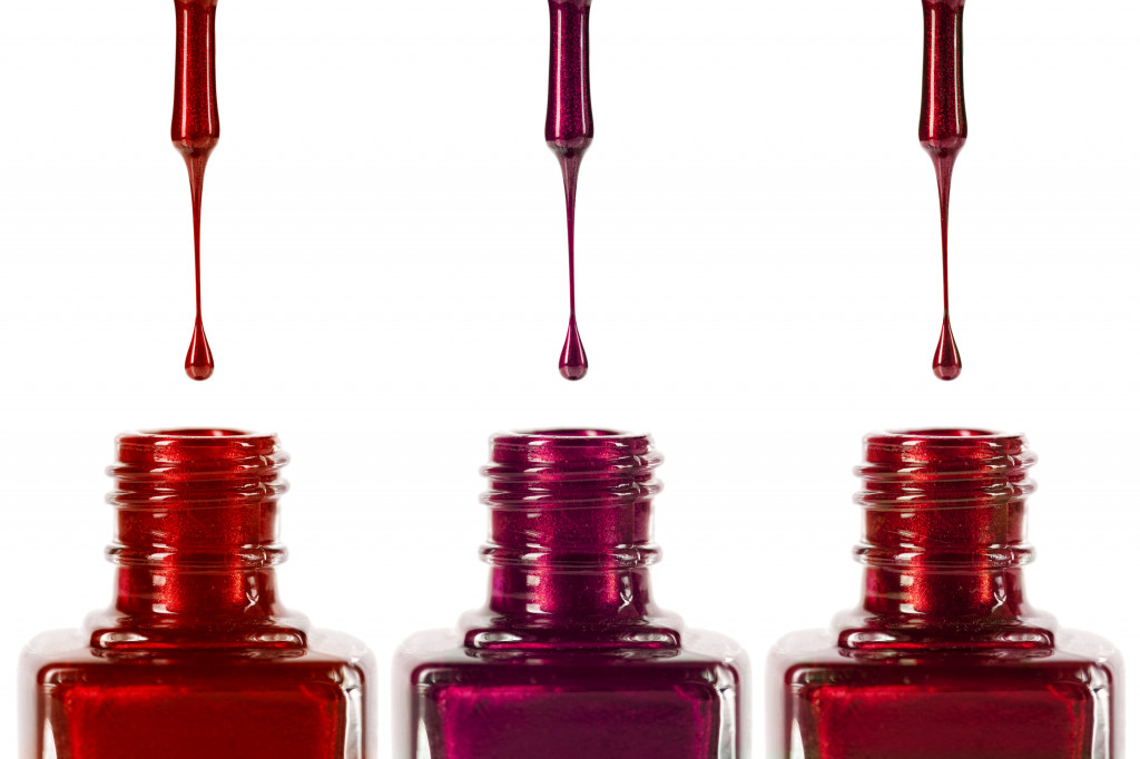 nail polish bottles